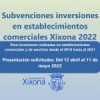 X Convocatoria ayudas a las inversiones en establecimientos comerciales y de servicios de la ciudad de Xixona 2022