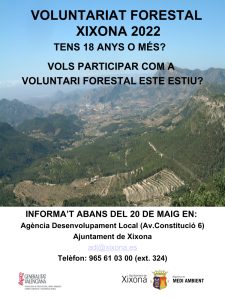 Voluntariado Forestal