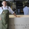 Kiko Molla, chef con dos estrellas Michelin, en su restaurante l´Escaleta