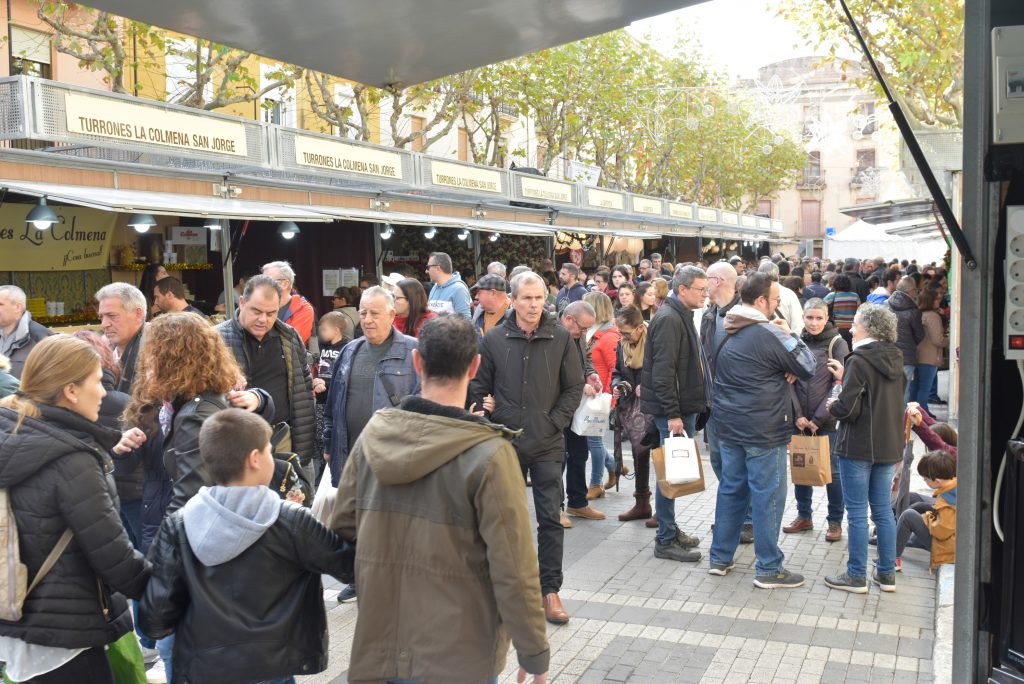 Feria de Navidad de Xixona 2022. Récord de asistentes