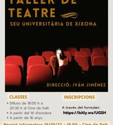 Taller de teatro de la Sede Universitaria de Xixona