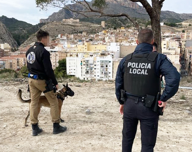 Curso de seguridad ciudadana policial en Xixona