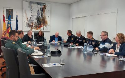 La Junta Local de Seguretat de Xixona  duu a terme la seua reunió anual