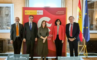 El Ayuntamiento y el Consejo se reúnen con el Ministerio de Exteriores para solicitar la declaración del 7N como Día Mundial del Turrón
